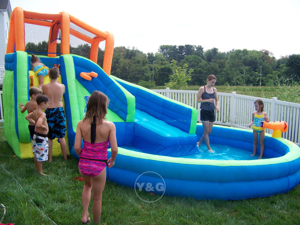 best inflatable pool slide