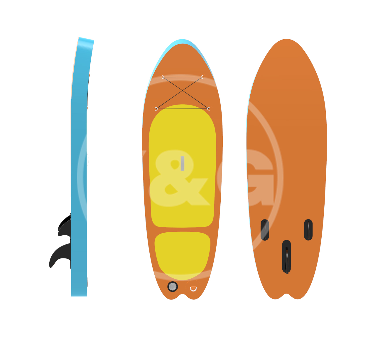 Kid inflatable paddle boardYOD-02
