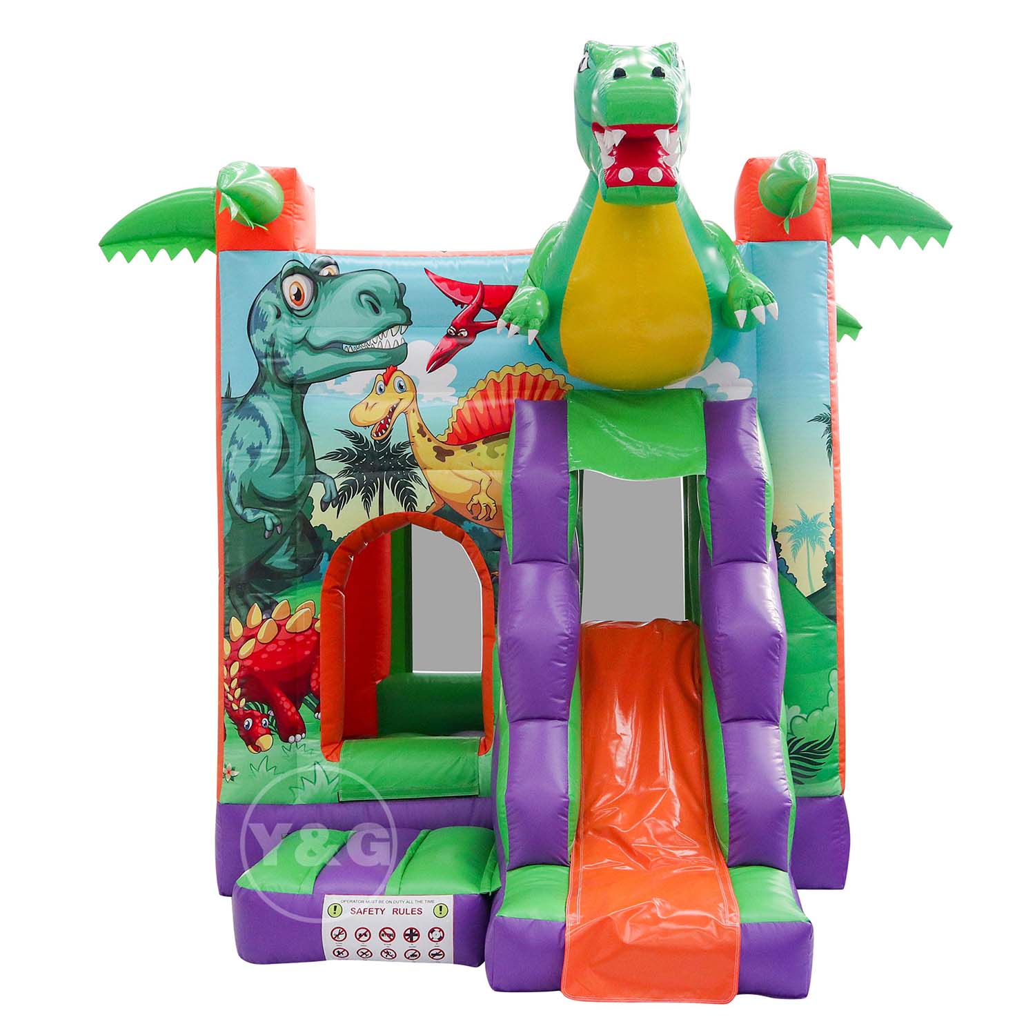 Cute Dinosaur Inflatable Bounce HouseYYG-153