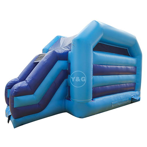 Frozen inflatable bouncer slideYG-123