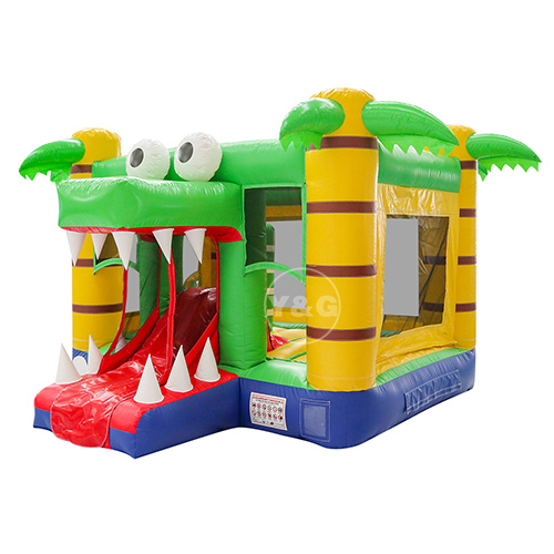 Inflatable crocodile bounce houseYG-136