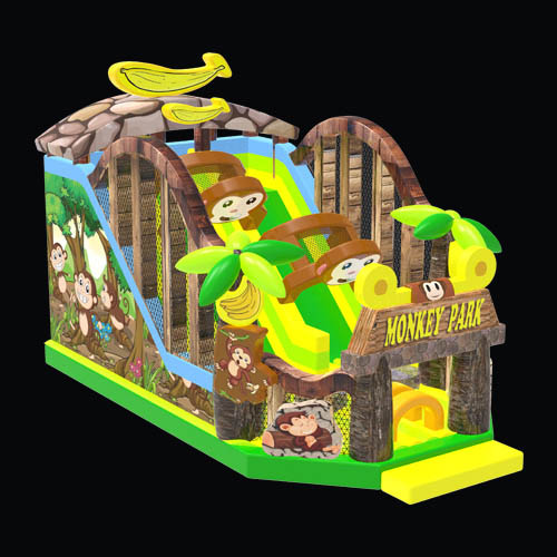 Monkey backyard inflatable water slideYGS-18