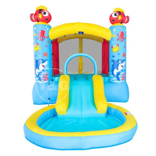 Inflatable ocean pool jumping bed castleYG-04