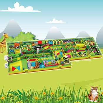 Forest Theme Inflatable Park For KidsYGIP-14