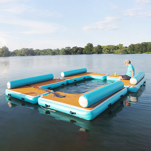 Inflatable Swimming Floating PlatformYFP-25