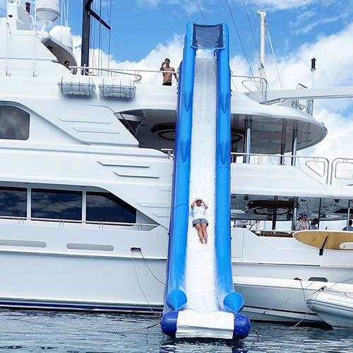 Cheap Inflatable Floating Yacht SlideYFP-26