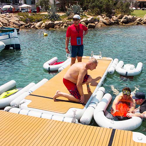 Inflatable Floating Dock Boat DockYFP-32