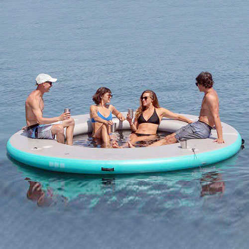 Round Splash Island Inflatable FloatingYFP-24