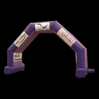 Purple Inflatable ArchGA083